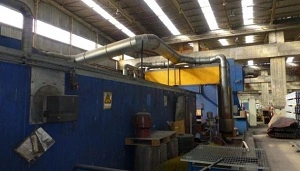Used 2002 GIETART HOLLAND _UNKNOWN_ Roller Conveyor Shot Blaster New Jersey US | National Machinery Exchange #1500433