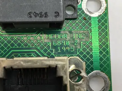 USED MEDAR BOARD ASSEMBLY
