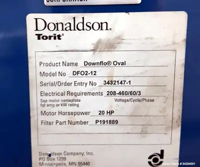 USED TORIT DF02-12
