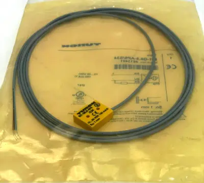 NEW TURCK BI1-Q6.5-AP6/S34 INDUCTIVE SENSOR 4613401 BI1Q65AP6S34
