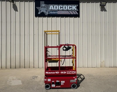 New | in-Stock 2026 MEC NANO10-XD Scissor Lifters Texas US | Adcock Equipment USA #1524595