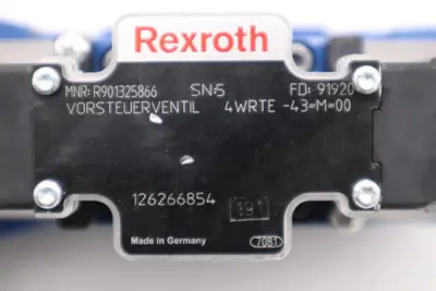 Rexroth Valve R900954260 4WRTE 10 V50l-46/6EG24ETK31/A1M VALVE NEW STOCK H1640