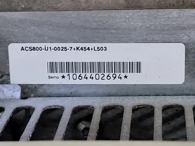 USED ABB ACS800-U1-0025-7+K454+L503