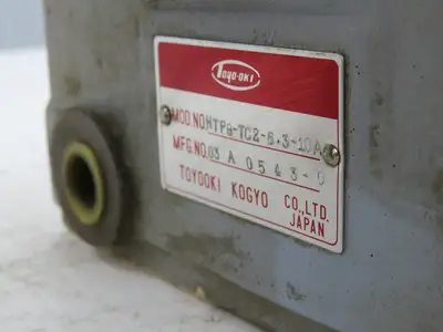 Toyo-Oki TCP2-F6.3-MRI-A Hydraulic Power Unit Pump 220V 3PH HTPG-TC2-6-3-10A