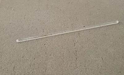 8IN. GLASS STIRRING ROD