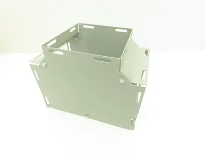 Wiegmann Hubbell T0606 N1 Tee Hinged Screw Cover Wireway 6X6 Gray READ