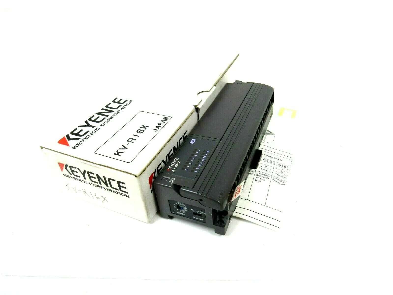 NEW KEYENCE KV-RI6X TERMINAL INPUT MODULE KVRI6X