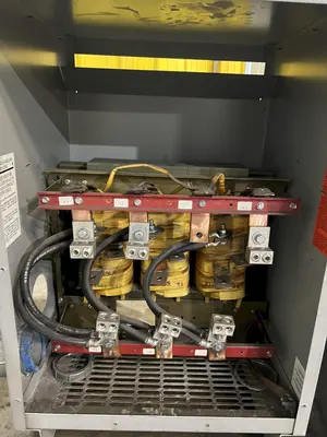 175 KVA POWERTRAN 208Y TO 240Y TRANSFORMER: STOCK #18887