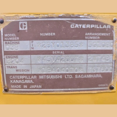 USED CATERPILLAR D3B