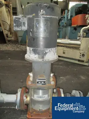 USED Grundfos Grundfos Vertical Centrifugal Pump, Model CRN-10, 3 HP