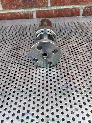USED PALL MSS 4463 G08 H4 STAINLESS STEEL FILTER HOUSING W/ FILTER, 4" FLANGE FITTING