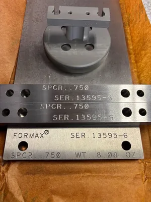 USED FORMAX Mold Plate