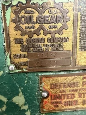 USED OILGEAR XL-20