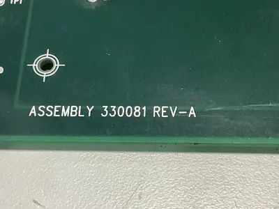 USED VAN DORN 330081 REV-A