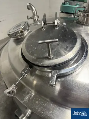 USED Precision 500 Liter Precision Stainless Reactor, 316 S/S, 45/100#
