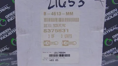 Ariel B-4613-MM Compressor Suction Valve SUC VLV, 70CDX, PC, PRC New NIB