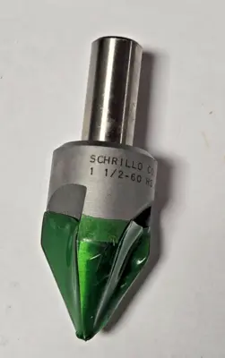 Schrillo 1-1/2" High Speed Steel Countersink 60 Degree #1148 USA