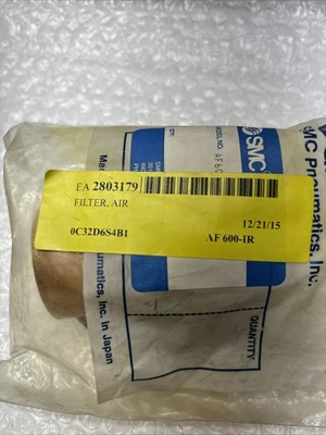 **New Air Filter SMC Pneumatics AF 600-IR (Lot Of 3)#