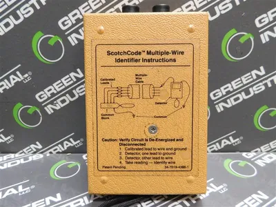 ScotchCode MWD-16 Multiple Wire Detector with CGB-16 Common Block Used