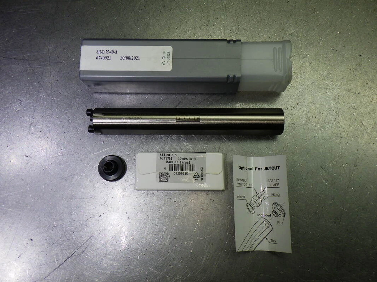 Iscar Coolant Thru Boring Bar 3/4" Shank 5.228" OAL SH-D.75-4D-A (LOC1833A)