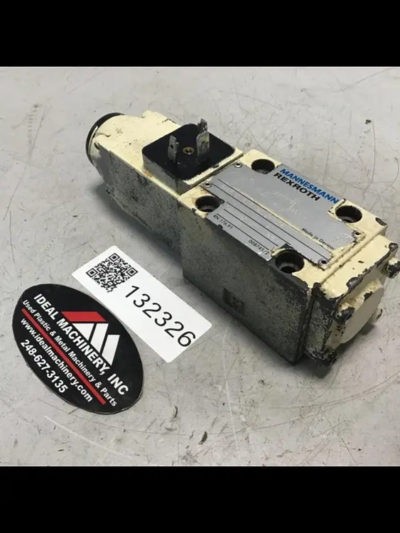 Used MANNESMANN REXROTH 3WE6A53/AG24NZ4 Valves/Fittings Michigan US | Ideal Machinery #600264