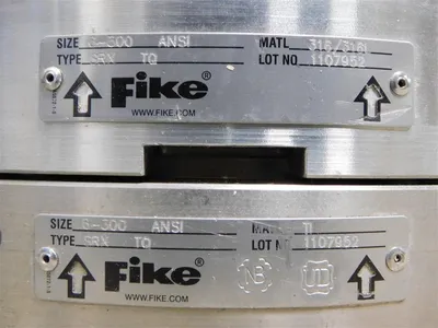 Fike SRX TQ Rupture Disc Holder 6" Class 300 316/316L ANSI New