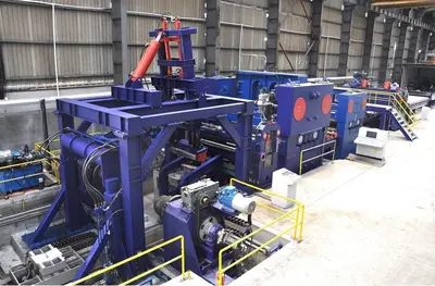 2500mm x 25mm x 80,000 Lb Cut to Length Line