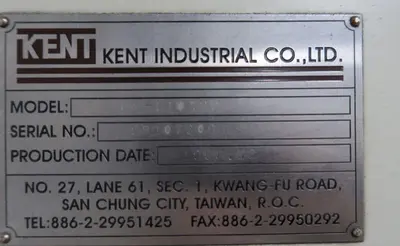 USED KENT KGS-510AHD
