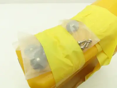ARO 492P16 Foot Pedal Valve Safety Guard Yellow Plastic 114417  Lot of 2