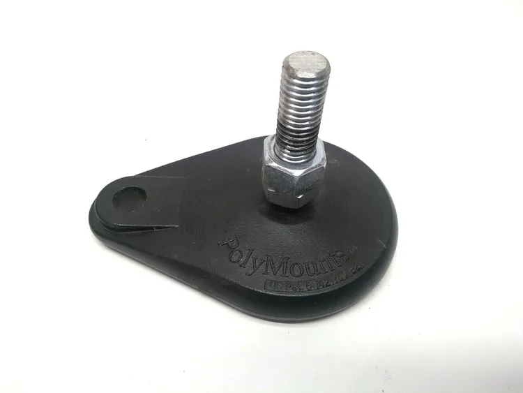 Used S&W MANUFACTURING POLYMOUNT TEARDROP LEVELING MOUNT MACHINE FOOT Misc Industrial Equipment | Maverick Industrial Sales #1115583