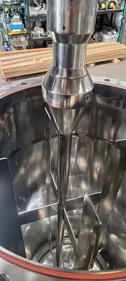 USED APPLIKON 250 LITER JACKETED REACTOR W/ AGITATOR