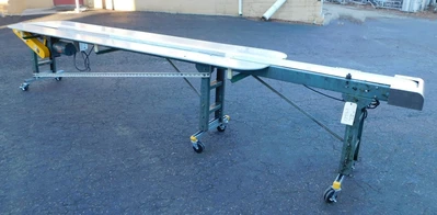 USED HYTROL PACKING CONVEYOR 8 X 16