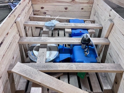 8" 300# Neles Jamesbury Ball Control Valve, Remanufactured