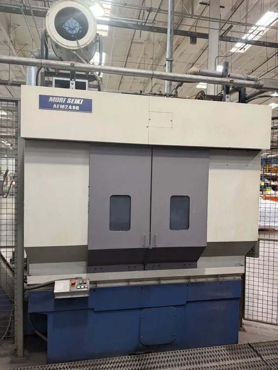 Used 2002 MORI SEIKI AFM-2400 Horizontal Table Type Boring Mills California US | Machinery Network #74492