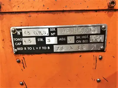 USED 1996 ELKHART ELKHART 45 O.B.S. PRESS