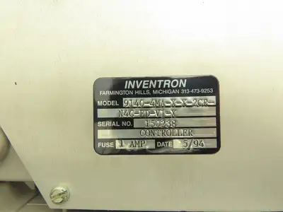 Inventron 9140-4MA-X-X-2CR-N4C-ED-V1-X Controller Display Panel Keypad