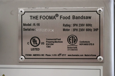 RAM S16 Industrial Meat Band Saw