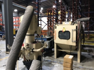 Used _UNKNOWN_ _UNKNOWN_ Shot Blast Cleaning (Peening / Airless) New Jersey US | National Machinery Exchange #1500368