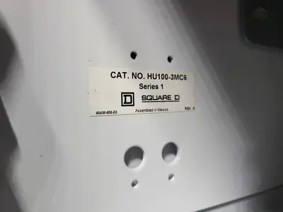 USED SQUARE D MODEL 6