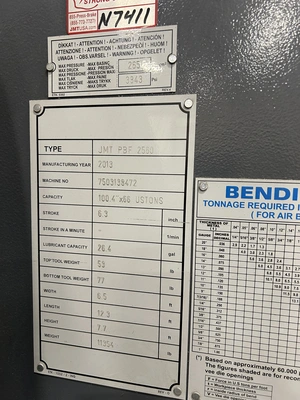 2013 JMT USA 9340 Press Brakes | Norcal Machinery (5)