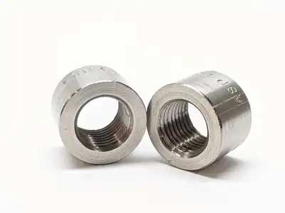 F304/L 1M 2EU USA | ASP  Weld Bung 1/4" NPT LOT OF 2 - New