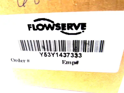 NEW LOT OF 2 FLOWSERVE Y53Y1437333 NO 5 CARBON INSERT