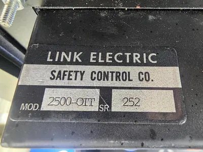 USED LINK ELECTRIC MODEL: 2500-OTT