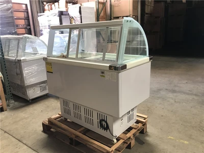 171-0336 46" Full Service Self Contained Popsicle Display Freezer