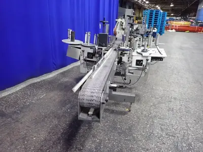 Universal Labeling Systems Inc 140" X 6" Labeler