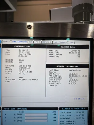 2015 HAAS Super Mini Mill 2 Vertical Machining Centers | Machinery Network (2)