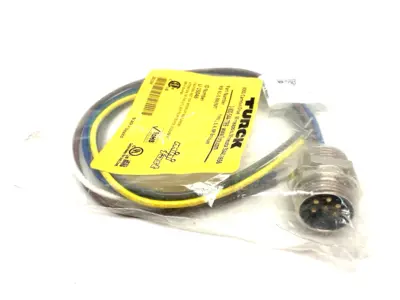 NEW TURCK MINIFAST PANEL-MOUNT RECEPTACLE BULKHEAD CONN. U-15046