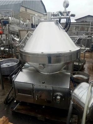 KMA Nagema SMZC 1.13 self-cleaning milk separator, 316SS.