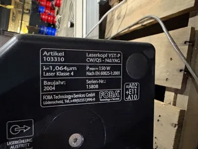 Used FOBA LP100 Laser Markers South Carolina US | ESS Industrial Equipment Sales #1232903