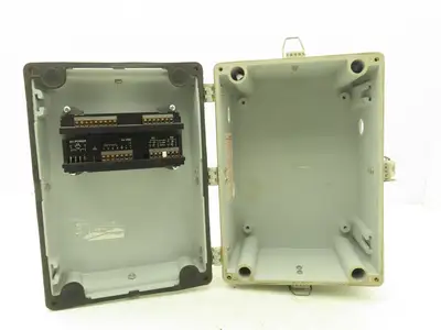 EFM Tokheim Automation FC-330 Flow Control Module Rate Totalizer Panel 12x8x7"